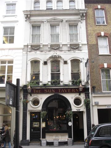 Sun Tavern, 66 Long Acre - in January 2007