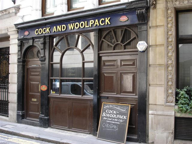 Cock & Woolpack, 6 Finch Lane - in August 2006