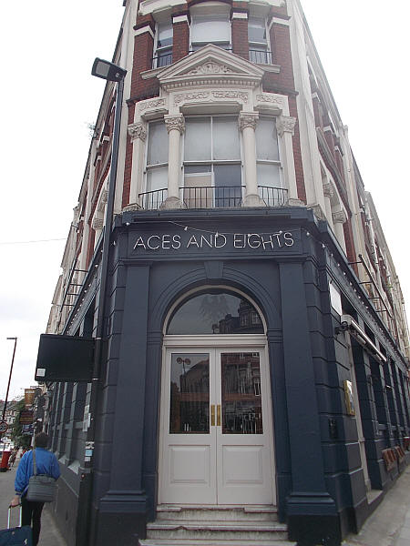 Aces and Eights Saloon Bar, 156-158 Fortess Road NW5 - in June 2019