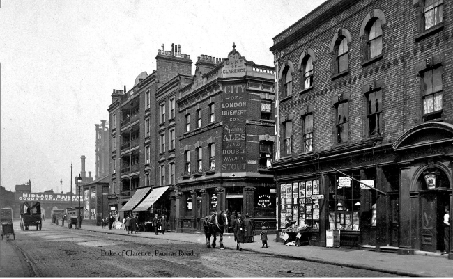Duke of Clarence, 32 Pancras Road - circa 1900