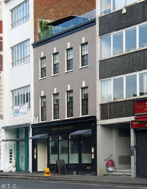 New Market Hotel, 25 King Street, EC1 - in June 2013