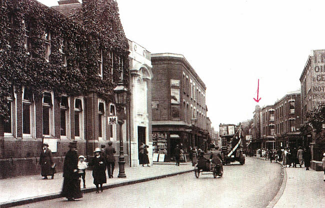 Falcon, Church Street, Stoke Newington - in 1923