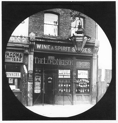 Lord Nelson, Whitechapel Road - in 1903