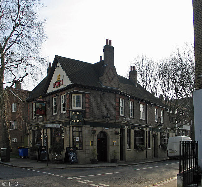 Duke of York, 107 Devonshire Road, Chiswick W4 - in March 2014