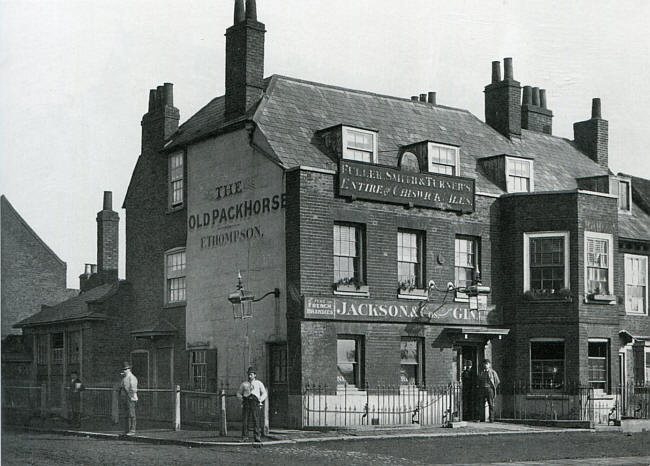 Old Pack Horse, 434 High road, Chiswick - landlord is Frederick Thomson
