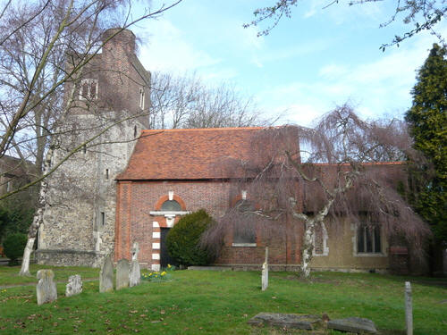 St Dunstan, Cranford - in March 2008