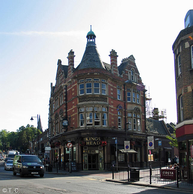 Kings Head, 2 Crouch End Hill N8 - in July 2014