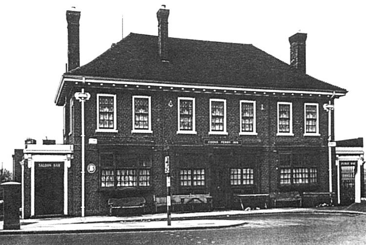 Cooks Ferry Inn, Angel Road, Edmonton  - circa 1955