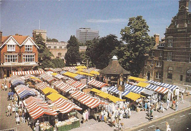 Kings Head & Market Place, Enfield