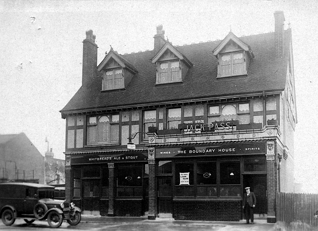 The Boundary House, Ponders End, Enfield - Licensee Jack Pass