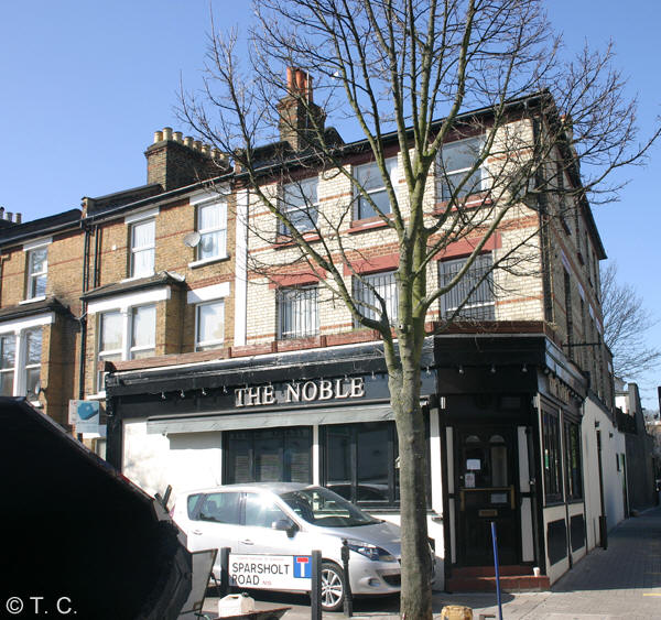 Flag, 29 Crouch Hill, N4 - in March 2011
