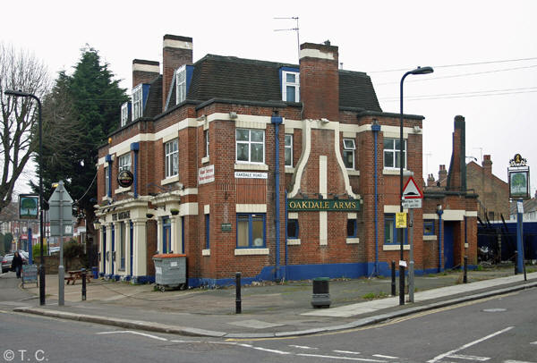 Oakdale Arms, 283 Hermitage Road, N4 - in March 2011