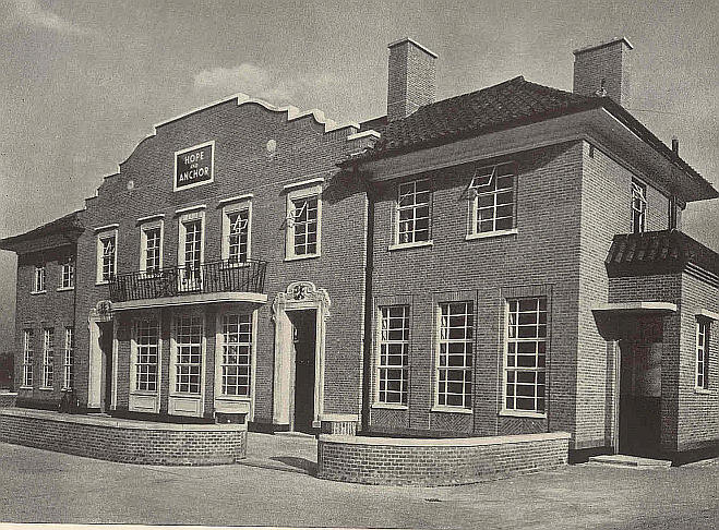 Hope & Anchor, Hanworth -  for Messrs Friary, Holroyd & Healys Breweries Ltd