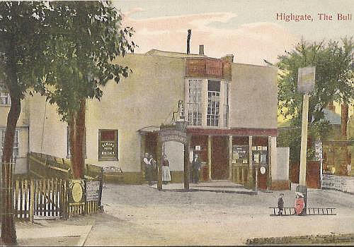 Bull, Highgate - in the 1900s