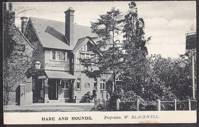Hare & Hounds, Isleworth - Proprietor W Blackwell