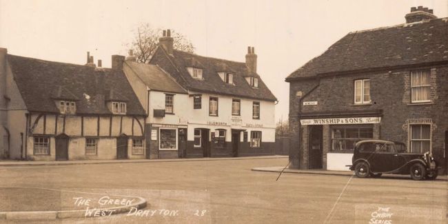Swan, The Green, West Drayton - Licensee name is Harley 