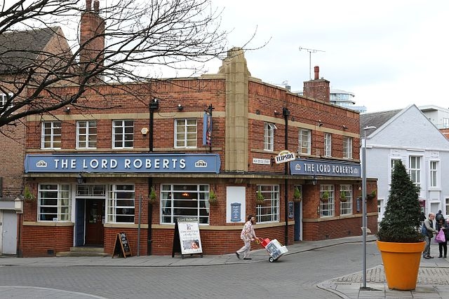 Lord Roberts, 24 Broad Street, Nottingham NG1 3AN in 2017