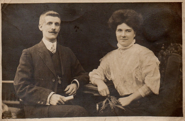 Jack and Lily, of the Queens Arms, St Anns Well Road, Nottingham