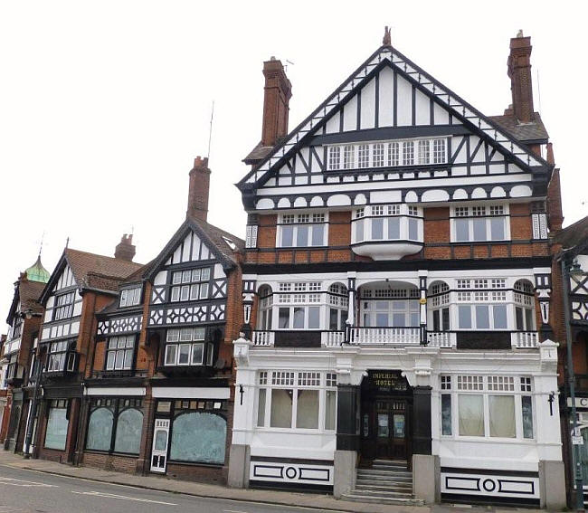 Imperial Hotel, Station Road, Henley - in April 2013