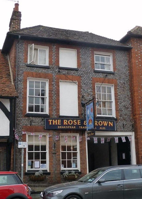 Rose & Crown, 56 New Street, Henley - in April 2013