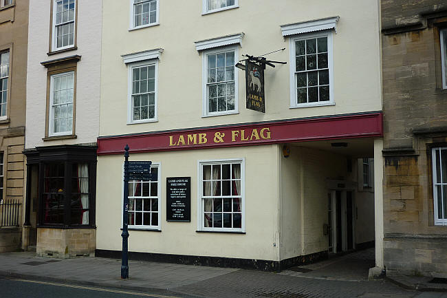 Lamb & Flag, 12 St Giles Street, Oxford - in 2012