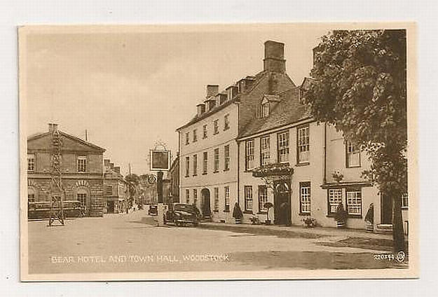 Bear Hotel and Town Hall, Woodstock