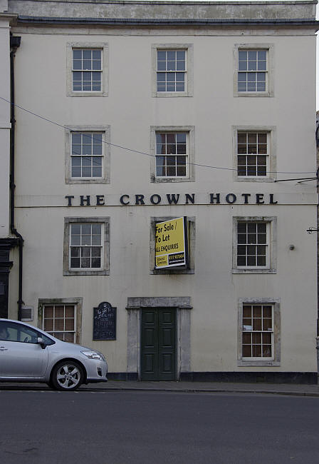 Crown Hotel, Market Place, Frome - in 2012