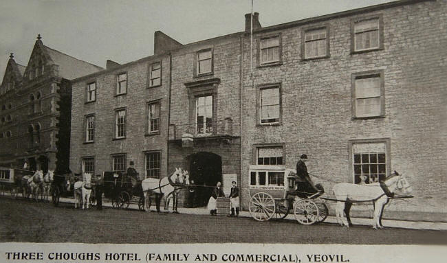 Three Choughs Hotel, Yeovil