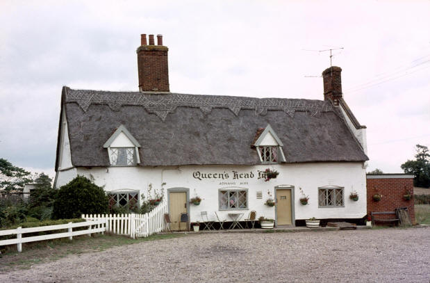 Queens Head, Blyford in 1976