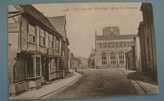 Dog & Partridge, Crown Street, Bury St Edmunds - circa 1900