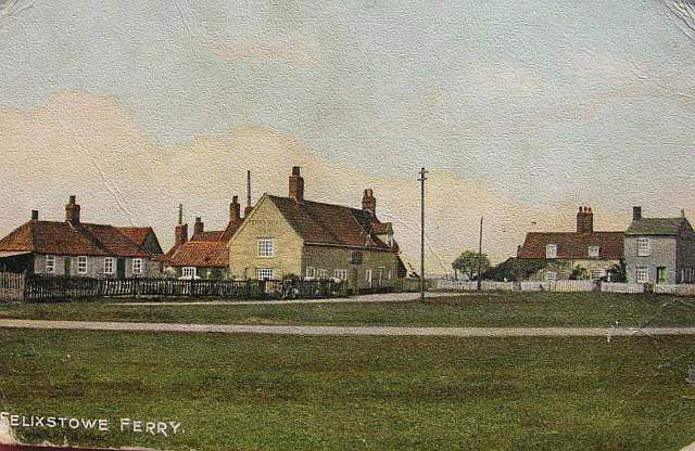 Ferry Boat Inn, Felixtowe - in 1905