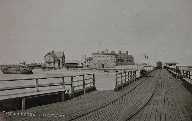 The Pier Hotel, Felixstowe - in 1905
