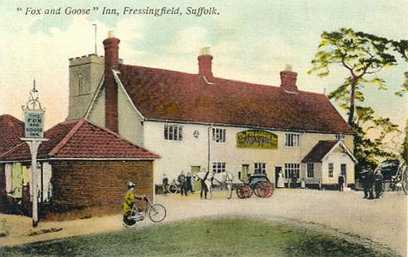 Fox & Goose, Fressingfield - early 1900s