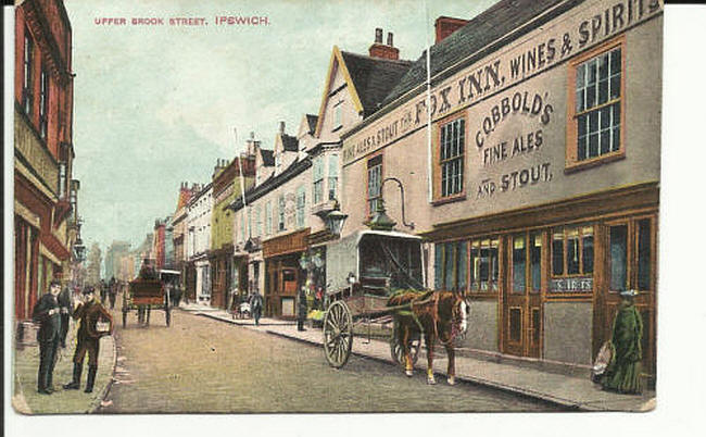 Fox, Upper Brook Street, Ipswich - early 1900s