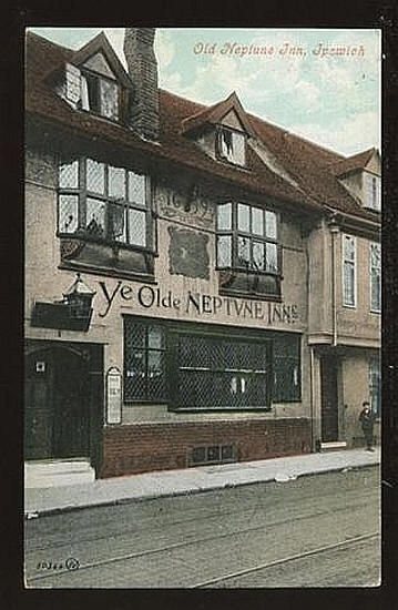 Ye Olde Neptune Inne, Ipswich - in 1906