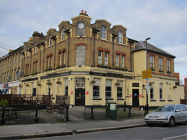 Alma Tavern, 129 Lower Addiscombe Road, Croydon, Surrey - in 2018