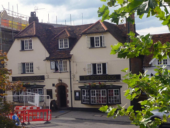 Spotted Dog, 42 South Street, Dorking - in July 2014