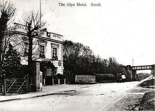 Glyn Hotel, Cheam Road, Ewell - circa 1905