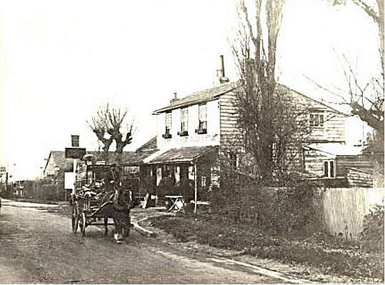 Old Queen Adelaide, Kingston Road, Ewell - circa 1920