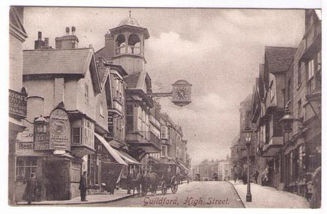 Bull, High Street, Guildford - early 1900s