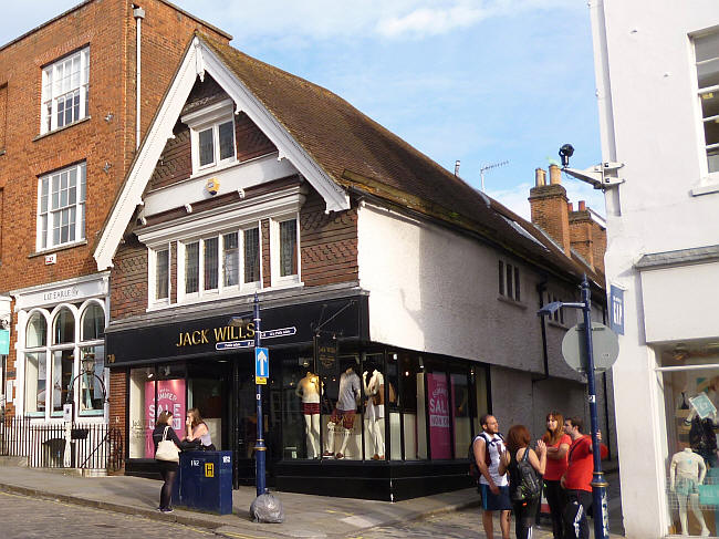 Jolly Butcher, 114 High Street, Guildford - in August 2014