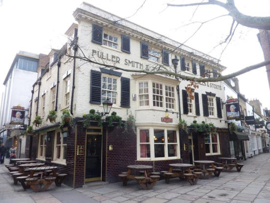 Prince’s Head, The Green, Richmond - in January 2011