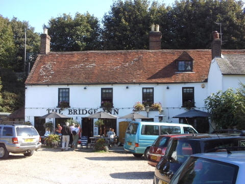 Bridge Inn, Houghton, Amberley, Arundel - in September 2009