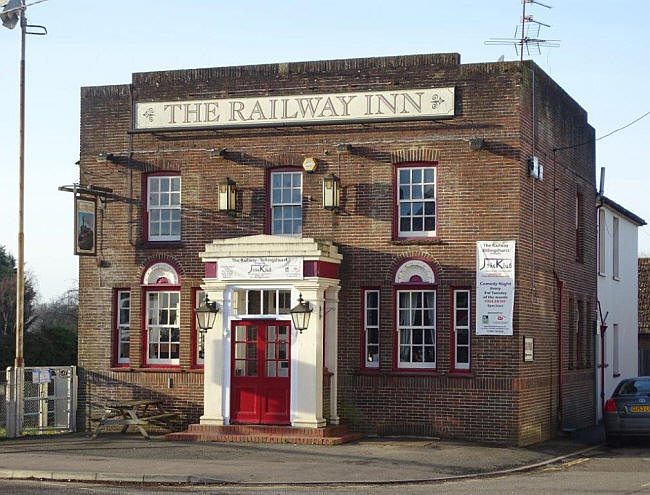 Railway Inn, 40 Station Road, Billinghurst - in December 2016
