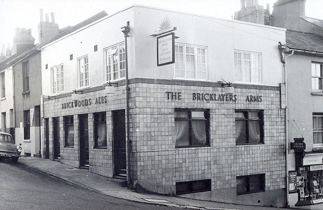 Bricklayers Arms, 105 Southover street and Lewes street,  Brighton - circa 1960