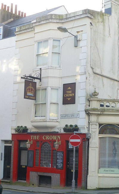 Crown, 24 Grafton Street, Brighton - in February 2014