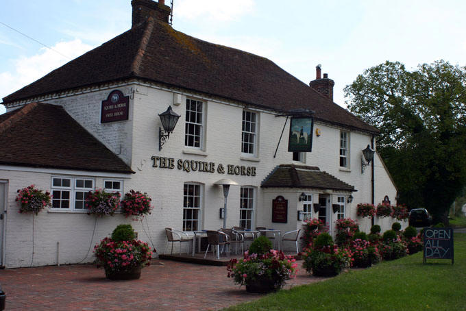 White Horse, Bury Hill Bury
