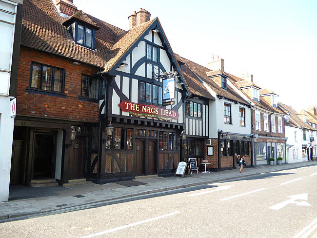 Nags Head, 2 St Pancras, Chichester - in May 2014