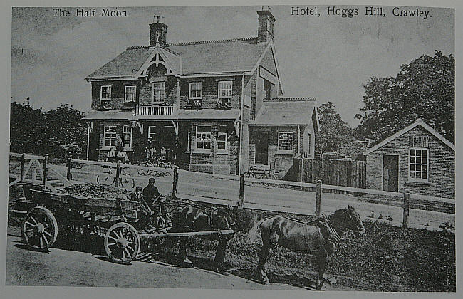 Half Moon, Hoggs Hill, Crawley - circa 1905