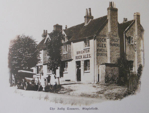 The [Old] Jolly Tanners, Staplefield - an early picture 